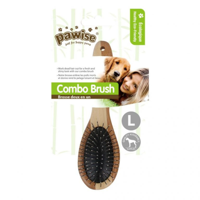 Pawise "Combo" Fellbürste | Für Hunde