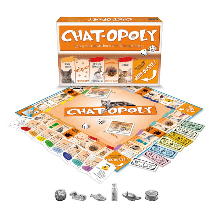 CHAT-opoly Brettspiel (französische Version) 