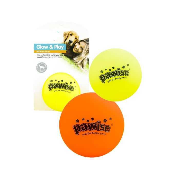 Pawise "Glow + Play" Ball für Hunde | In 3 Grössen
