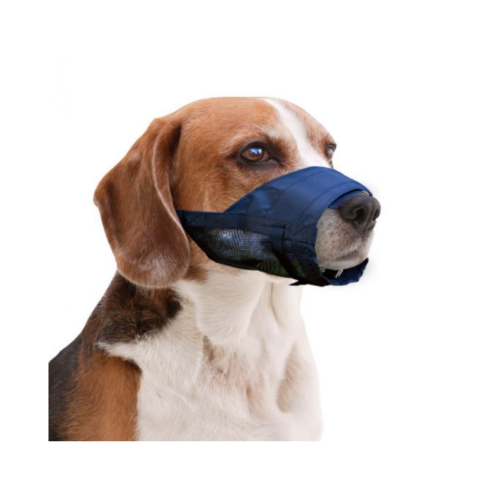 Pawise "Muzzle" Nylon-Maulkorb, schwarz | Für Hunde