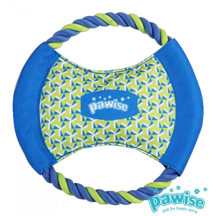 Pawise "Fetch It" Frisbee, blau-gelb - 21cm