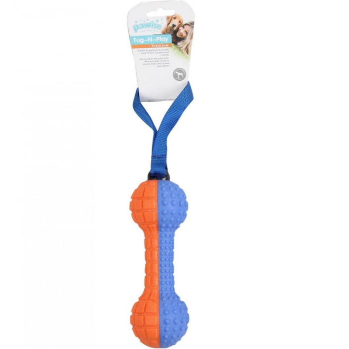 Pawise Schaumstoff-Hantel "Sporty" mit Seil, blau-orange - 40cm