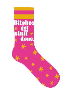 Socken "I love Pugs", pink