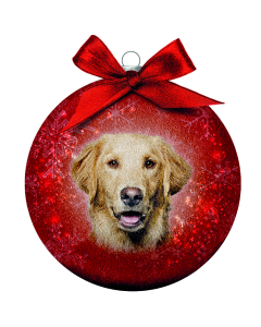 Plentygifts Weihnachtskugel Golden Retriever