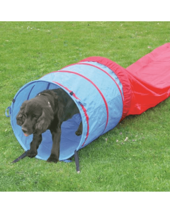 Pawise Agility Tunnel 5m / 60cm - rot/blau