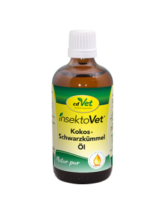 cdVet InsektoVet Kokos- und Schwarzkümmelöl, 100ml (ehemals ZeckEx Bio-Öl)