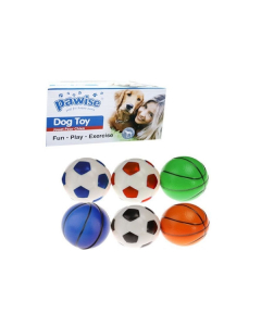 Pawise "Sporting Foam" Ball, assortiert, 6cm | 1 Stück