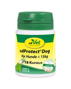 cdProtect Dog, Kapseln | Ergänzungsfuttermittel für Hunde