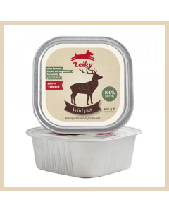 Leiky Nassfutter Wild pur 300g