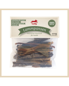 Leiky Lammpansen 100g | Kauartikel Hund