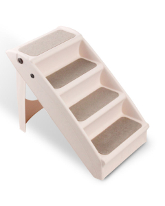 Pawise Treppe Kunststoff, beige - 62x39cm | Für Hunde, Katzen