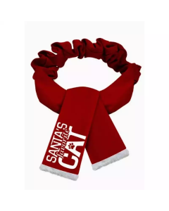 Plentygifts Xmas Katzen-Schal "Favorite Cat", rot